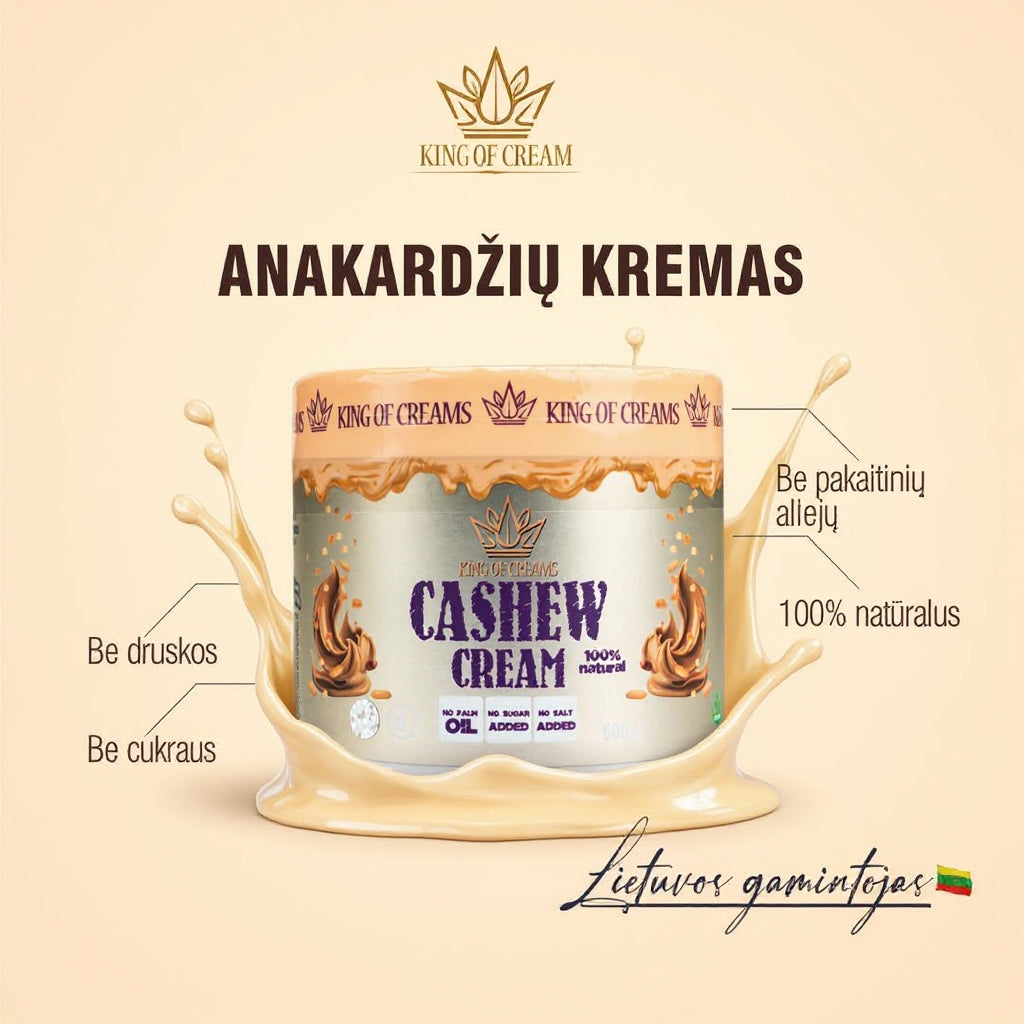 King-of-creams-cashew-cream-anakardziu-naturalus-kremas