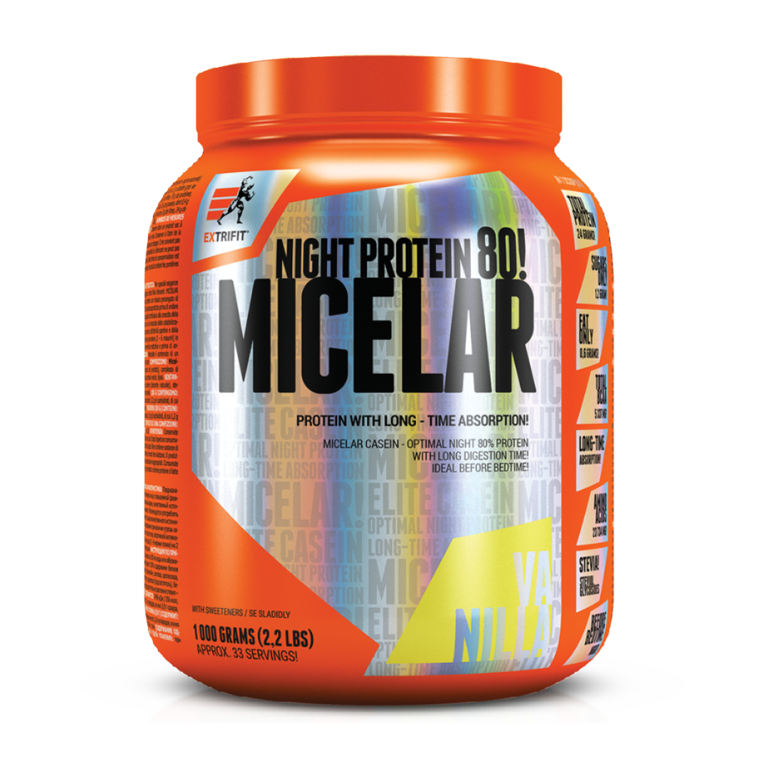 Extrifit MICELAR CASEIN 1000 g. Kazeinas