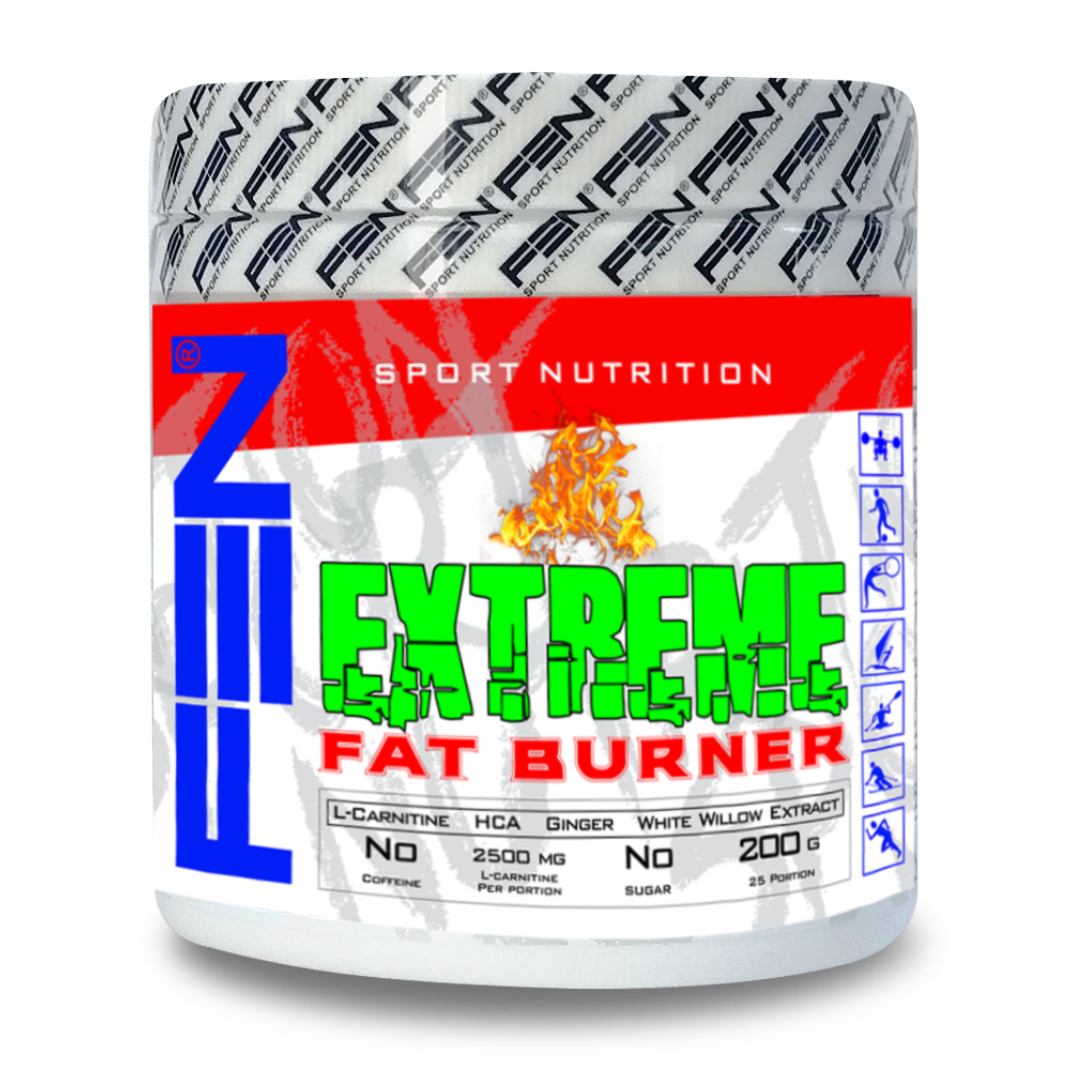 FEN Extreme Fat Burner - riebalų degintojas be kofeino