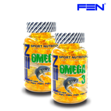 2vnt FEN Omega 3 120 kaps. 33/22 (minkštojo gelio kapsulės) - FEN sport nutrition