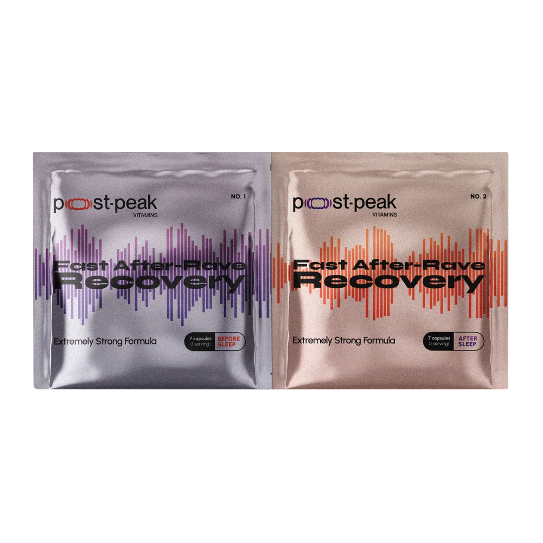 Post-Peak Recovery Duo kapsulės, maisto papildas po sporto ar intensyvios veiklos, su vitaminų ir mineralų kompleksu.