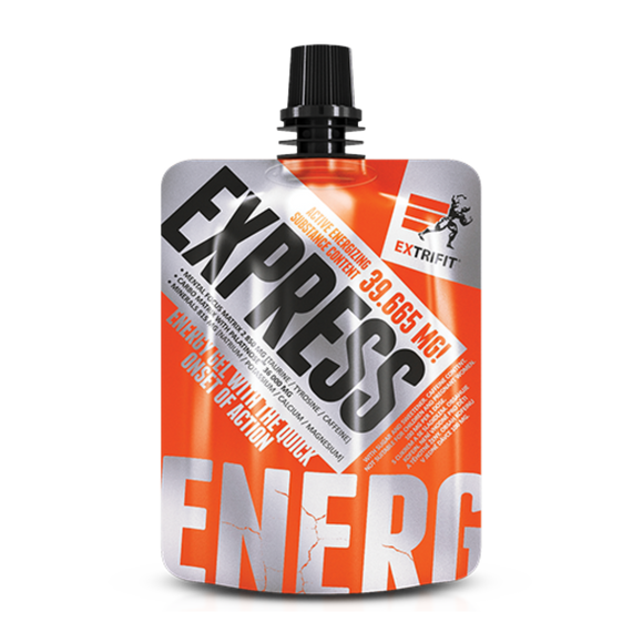 Extrifit EXPRESS ENERGY Želeja, 80 g (enerģijas produkts)