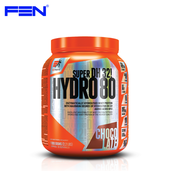Super Hydro 80 DH32 baltyminis kokteilis 1000 g. - FEN papildai sportui