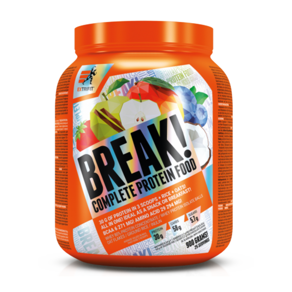 Extrifit Protein Break 900 g. (Olbaltumvielu klepus)