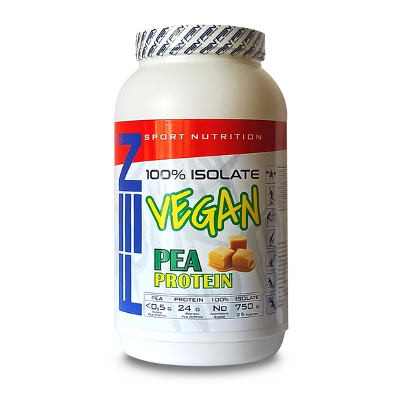 FEN Vegan 100% PEA Isolate 750 g (vegānu zirņu olbaltumvielu izolācijas kokteilis)