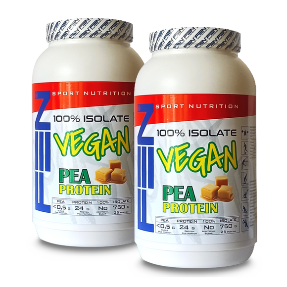 FEN Vegan 100% Pea Protein 750 г х 2 ПК (коктейль с инсулятором веганского гороха)