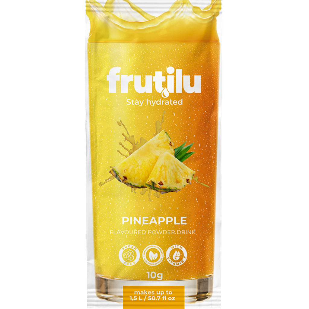 Frutilu becukris gėrimas ananasų skonio - FEN sport nutrition