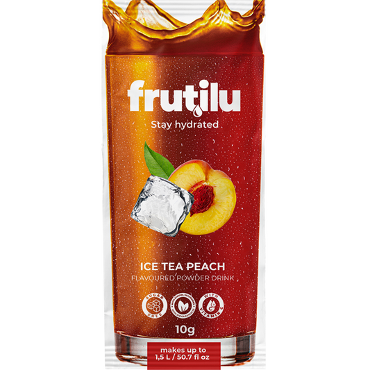 Frutilu becukris gėrimas šaltos persikų arbatos skonio - FEN sport nutrition