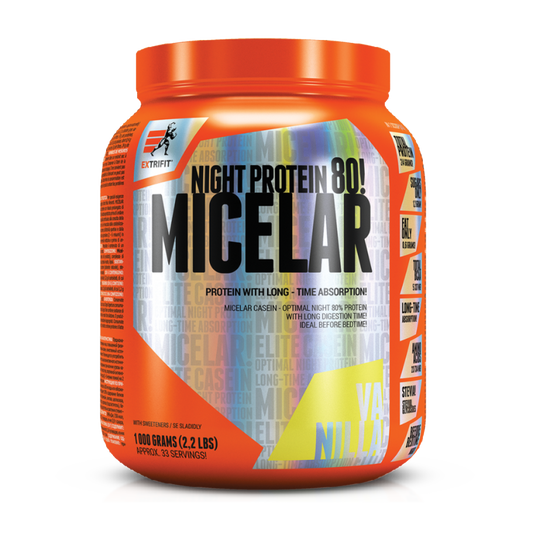 Extrifit MICELAR CASEIN 1000 g. Kazeinas