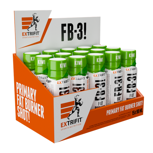 Extrifit SHOT FB-3! 15x 90 ml L-Karnitinas