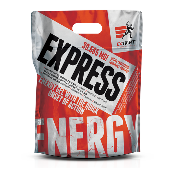 Extrifit EXPRESS ENERGY Želeja (25 paketes 80 g) (enerģijas želeja)