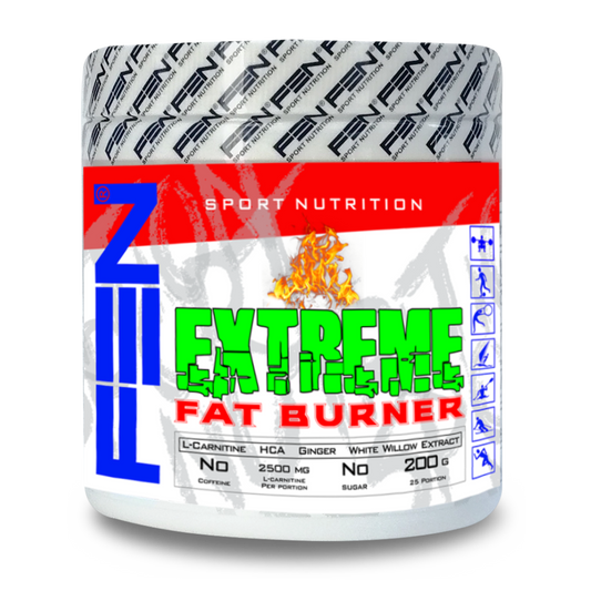FEN Extreme Fat Burner - riebalų degintojas be kofeino