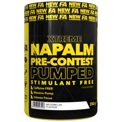 NAPALM Pre-contest pumped stimulant free 350 g (Pre-workout be kofeino) - FEN sport nutrition