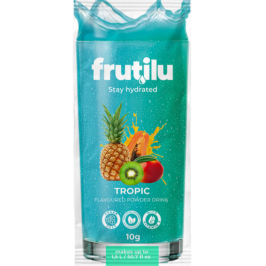 Frutilu becukris gėrimas tropinių vaisių skonio - FEN sport nutrition